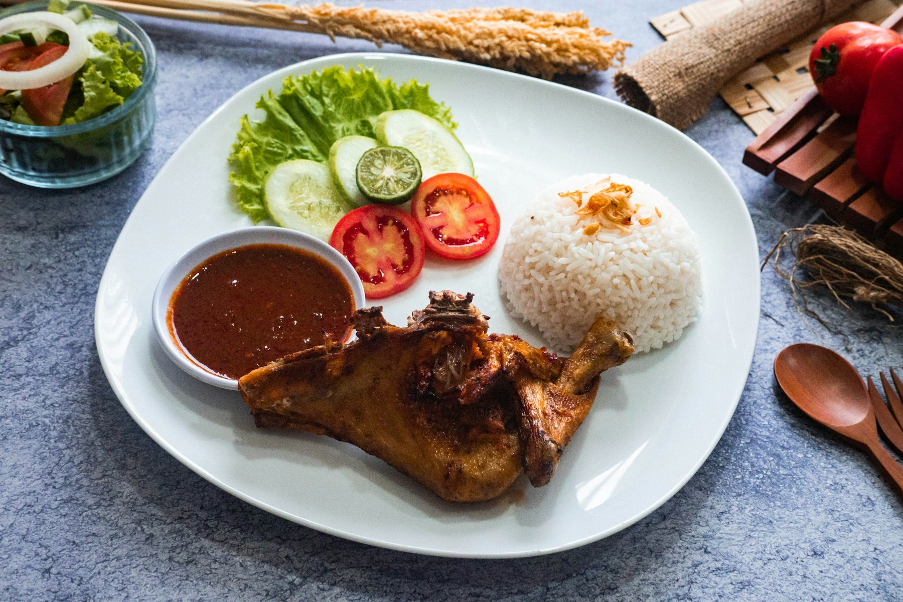 Sambal ulek merah merona cabai pilihan